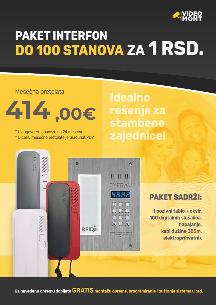 100 stanova
