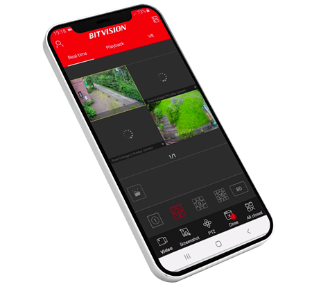 phone BitVision mobilna aplikacija - video nadzor paketi