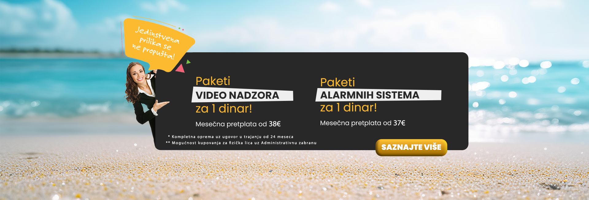 paketi video nadzora alarmnih sistema